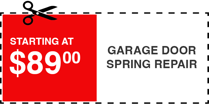 89 garage door SPRING repair Eastchester