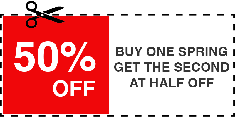 HALF OFF GARAGE SPRING Eastchester